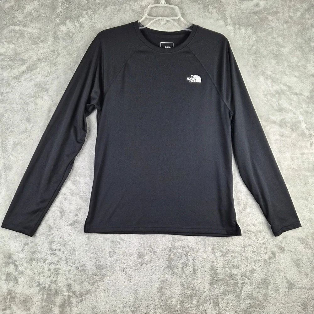 North Face Shirt Mens Small Black Baselayer Performance Flash Dry  Stretch